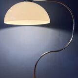 Space age snake floor lamp