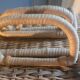 Rattan suitcase 70's