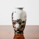 Vaso Ceramica Decoro Vecchia Faenza Rarissimo Anni ‘60 Design Art