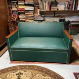 Vintage mustache club sofa year 50