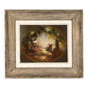 Georges Stelly-Desmoulins (1882-1959), signed pastel, small format