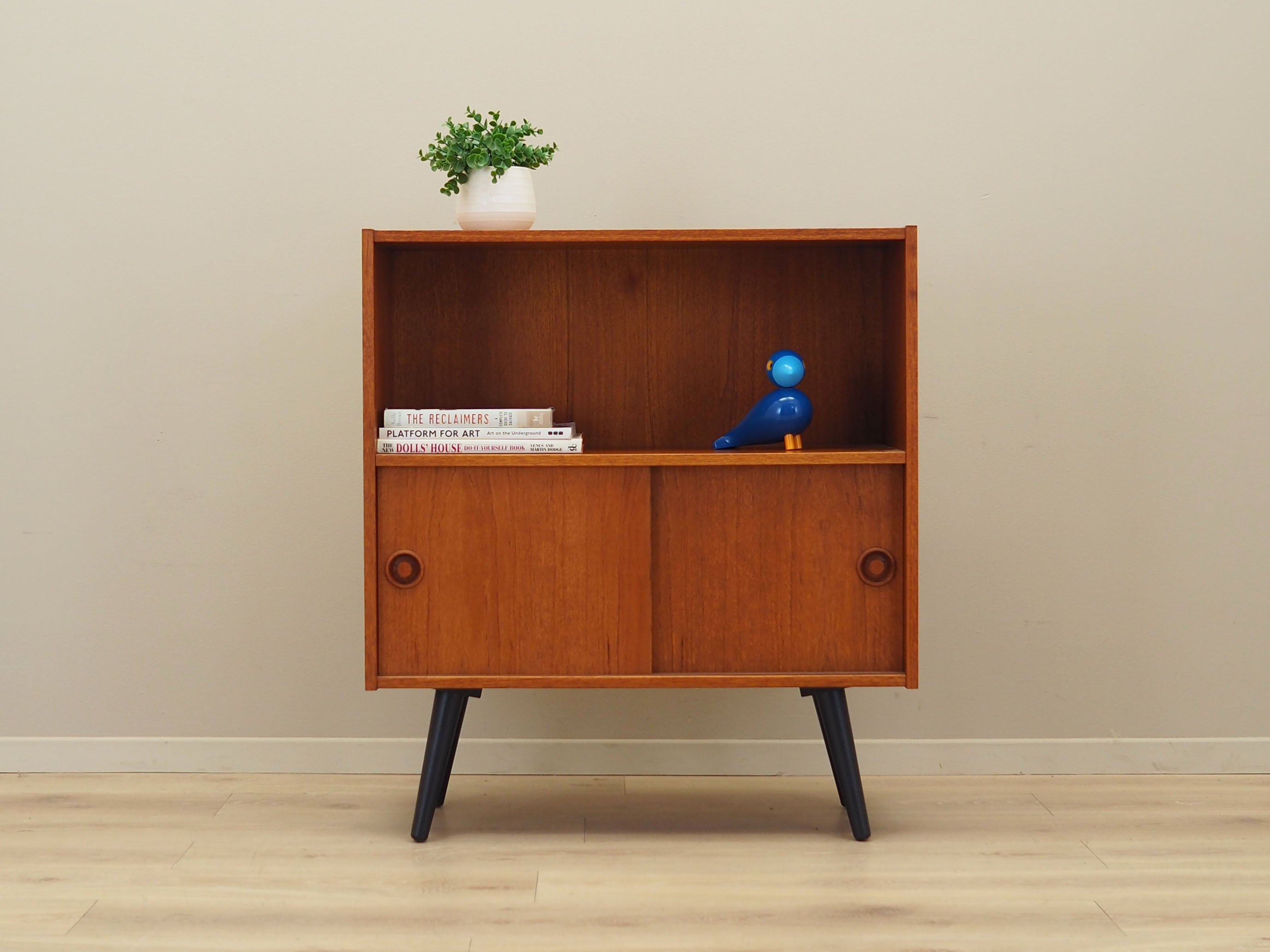 Teak bookcase, Danish design, 1970s, production: Denmark