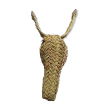 Wicker donkey head