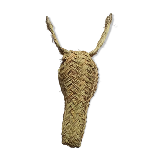 Wicker donkey head