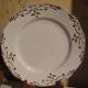 Duo de grands plats anciens Sarreguemines terre de fer