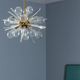 Chandelier “EXPLOSE” by René Roubíček, sculptural art glass ceiling light