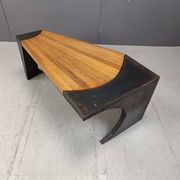 Table basse brutaliste, années 1970