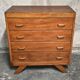 Commode vintage en bois massif – années 50 – pieds compas