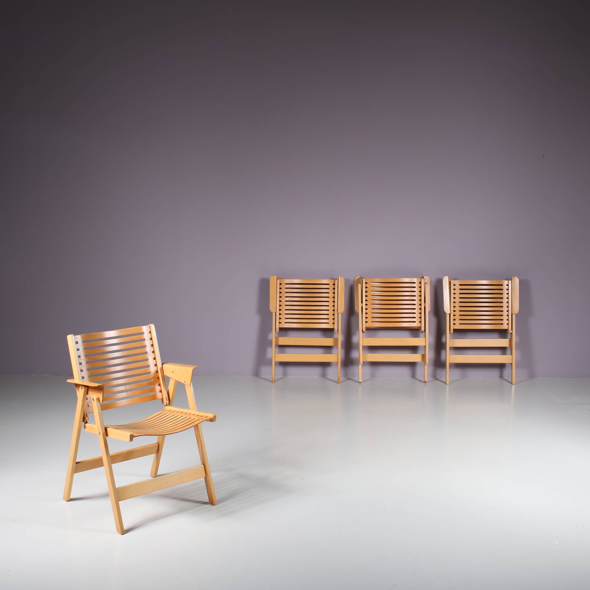 1950s “Rex” Folding Chair by Niko Kralj for Stol Kamnik, Slovenia