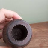 Mini vase en bois