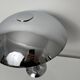 Chrome mushroom lamp in art deco style called liner