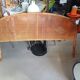 Vintage bamboo, rattan and cane headboard – 140 cm