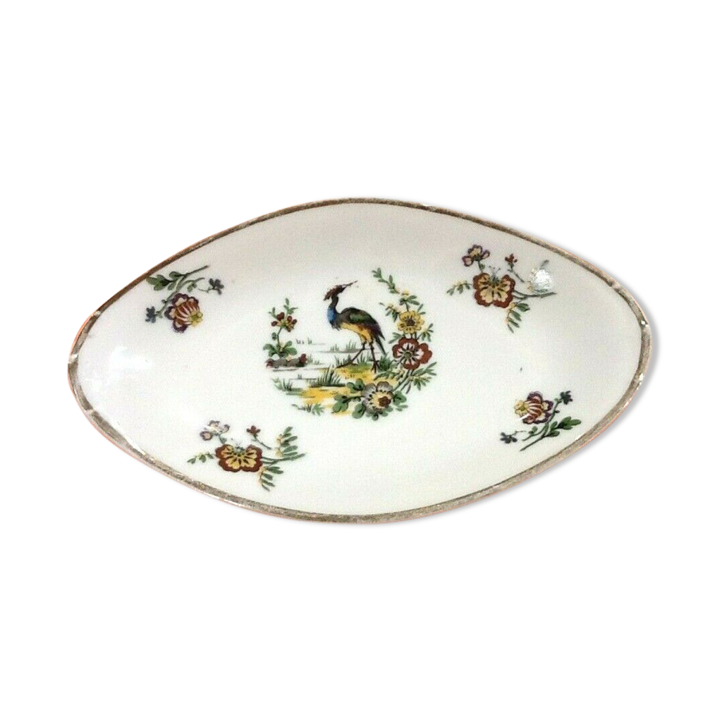 Ravier de service ancien porcelaine de Limoges France (230x140)mm | Selency