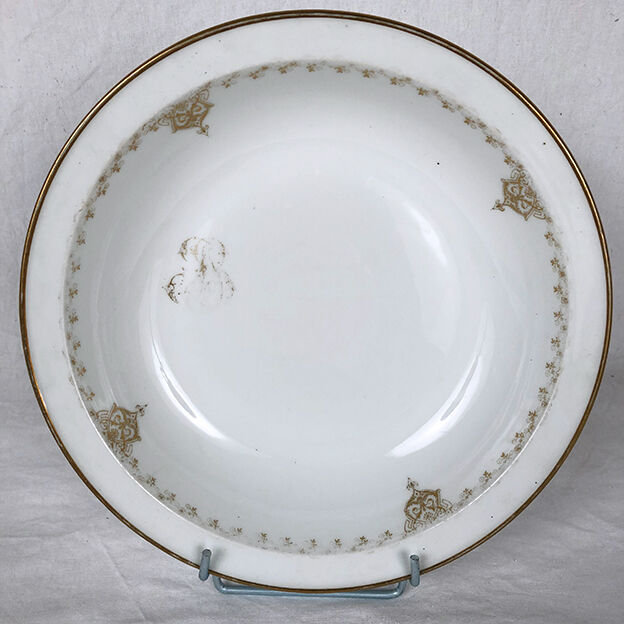 Set of five dishes porcelain from Limoges