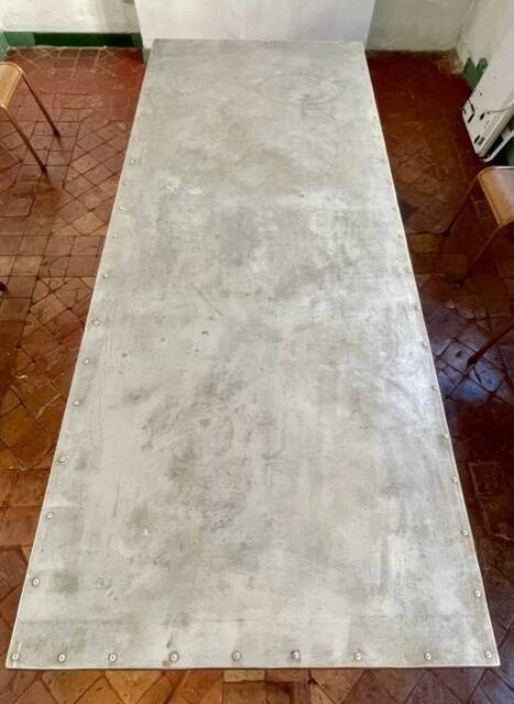 Industrial iron table