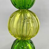 Italian hand made murano glass mushroom table lamp
