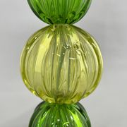 Lampe de table italienne en verre de murano faite à la main