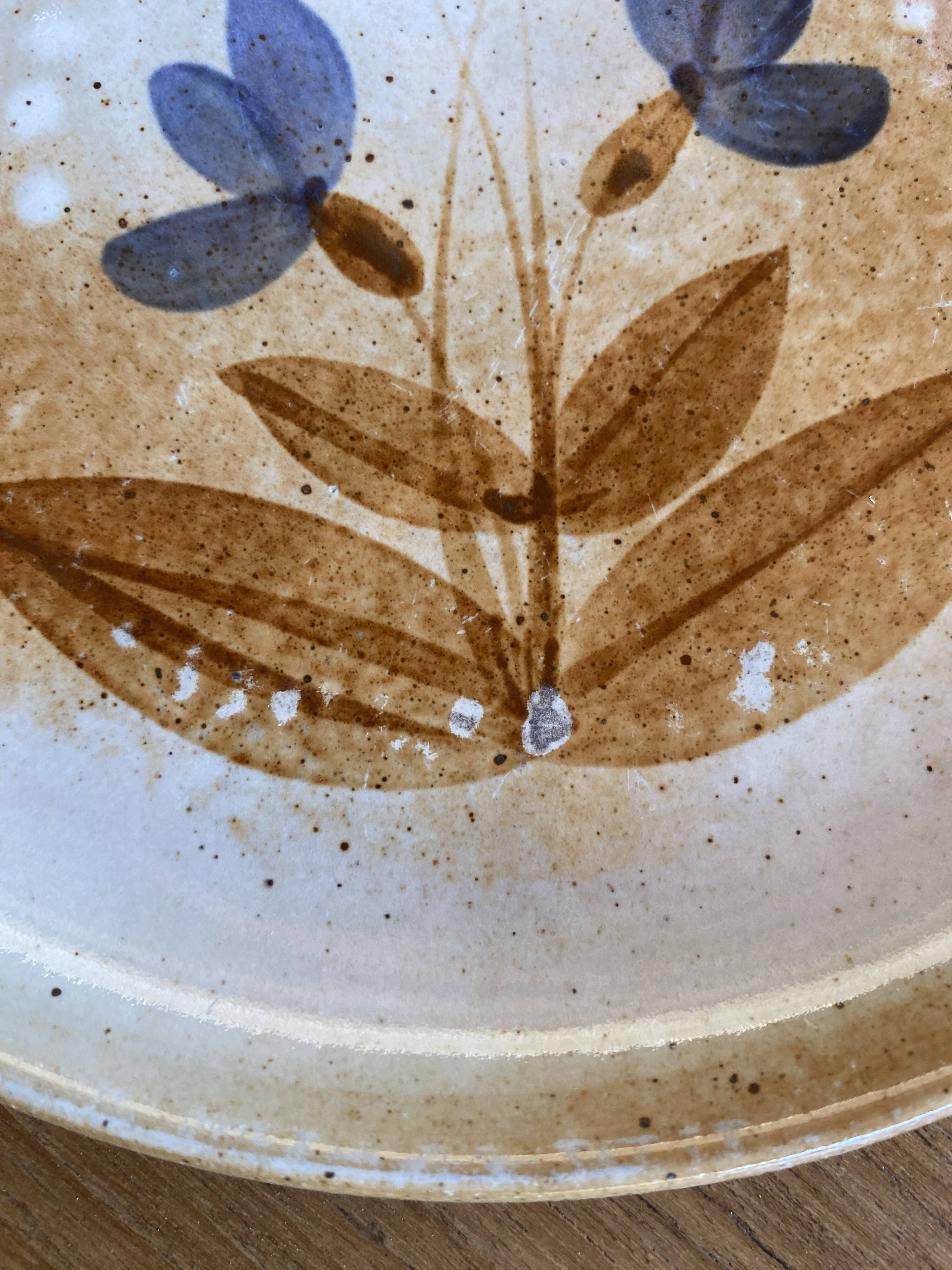 4 Gres du Marais dinner plates