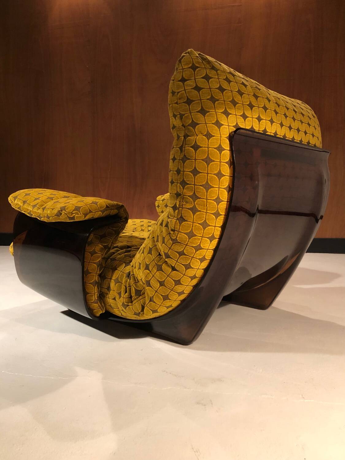 Vintage Marsala armchair Ligne Roset 1970