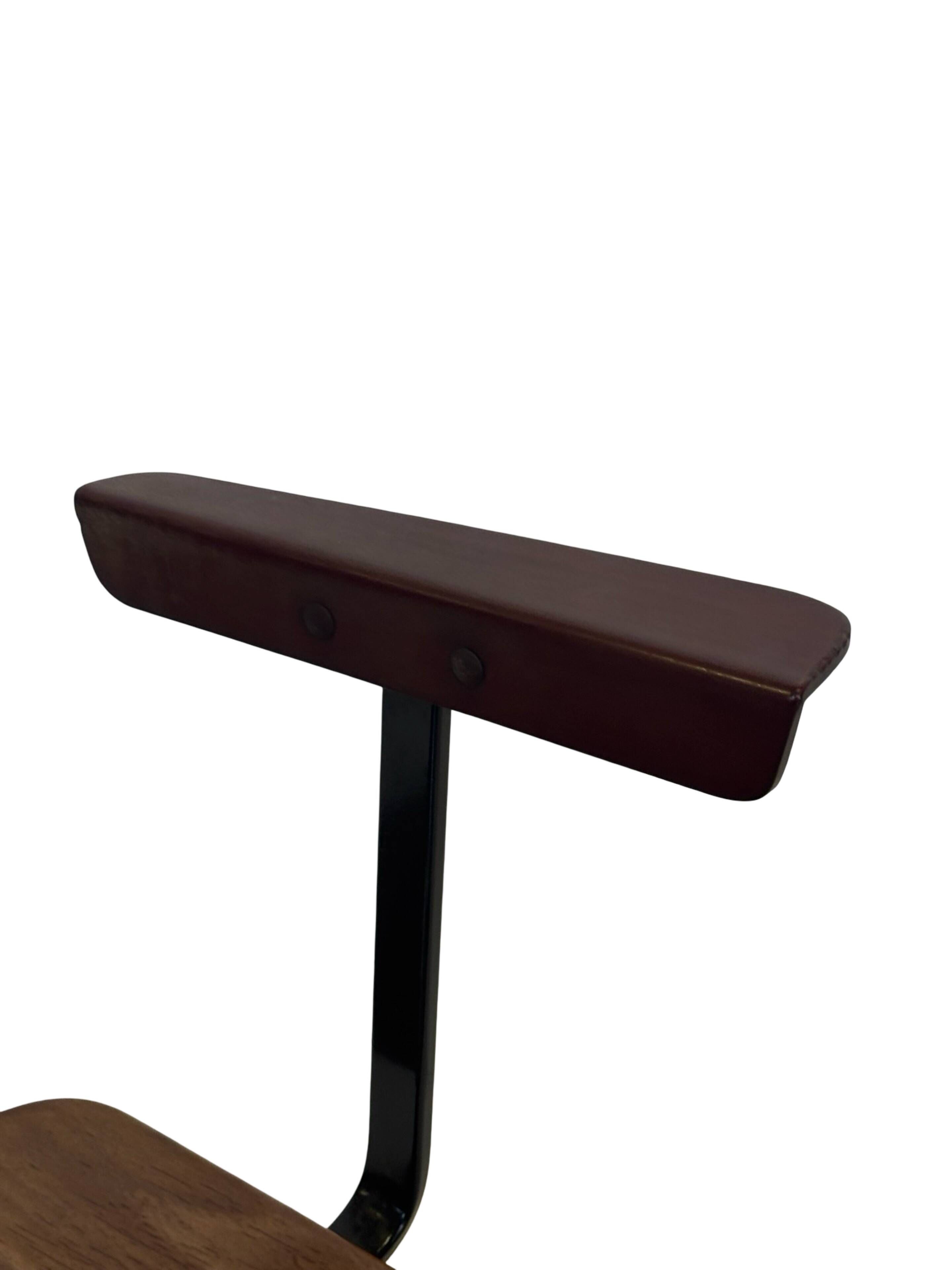 Vintage Galvanitas S16 chair with armrests, 1960 Netherlands Design