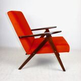 Vintage Orange Var B-310 Armchair, 1970s