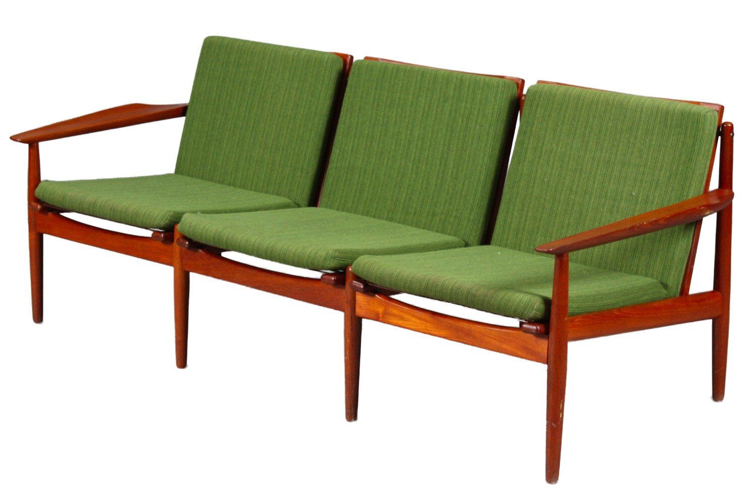 Sofa 3 places mid-century Denmark by Arne Vodder