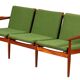 Sofa 3 places mid-century Denmark by Arne Vodder