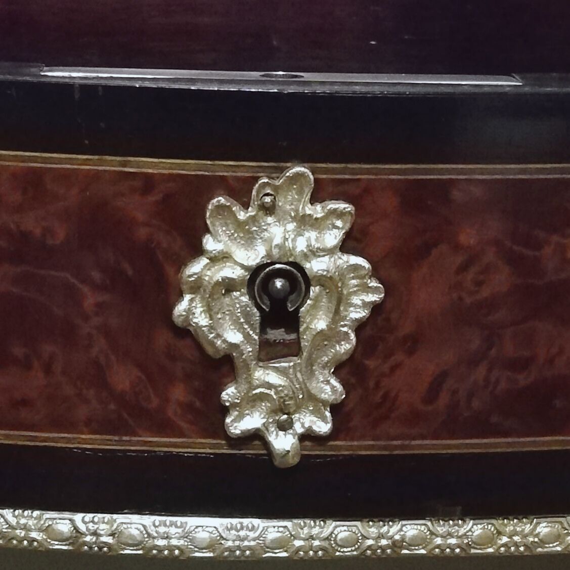 Dressing table in marquetry style Napoleon III