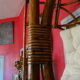 Vintage bamboo hanging armchair