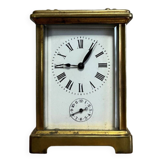 Officer's Clock In Gilt Bronze Napoleon III Period