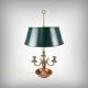 Bronze Bouillotte Lamp, Restoration Style – Early 20th Century