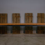 Table in brushed spruce