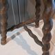 Tabouret style breton torsadé