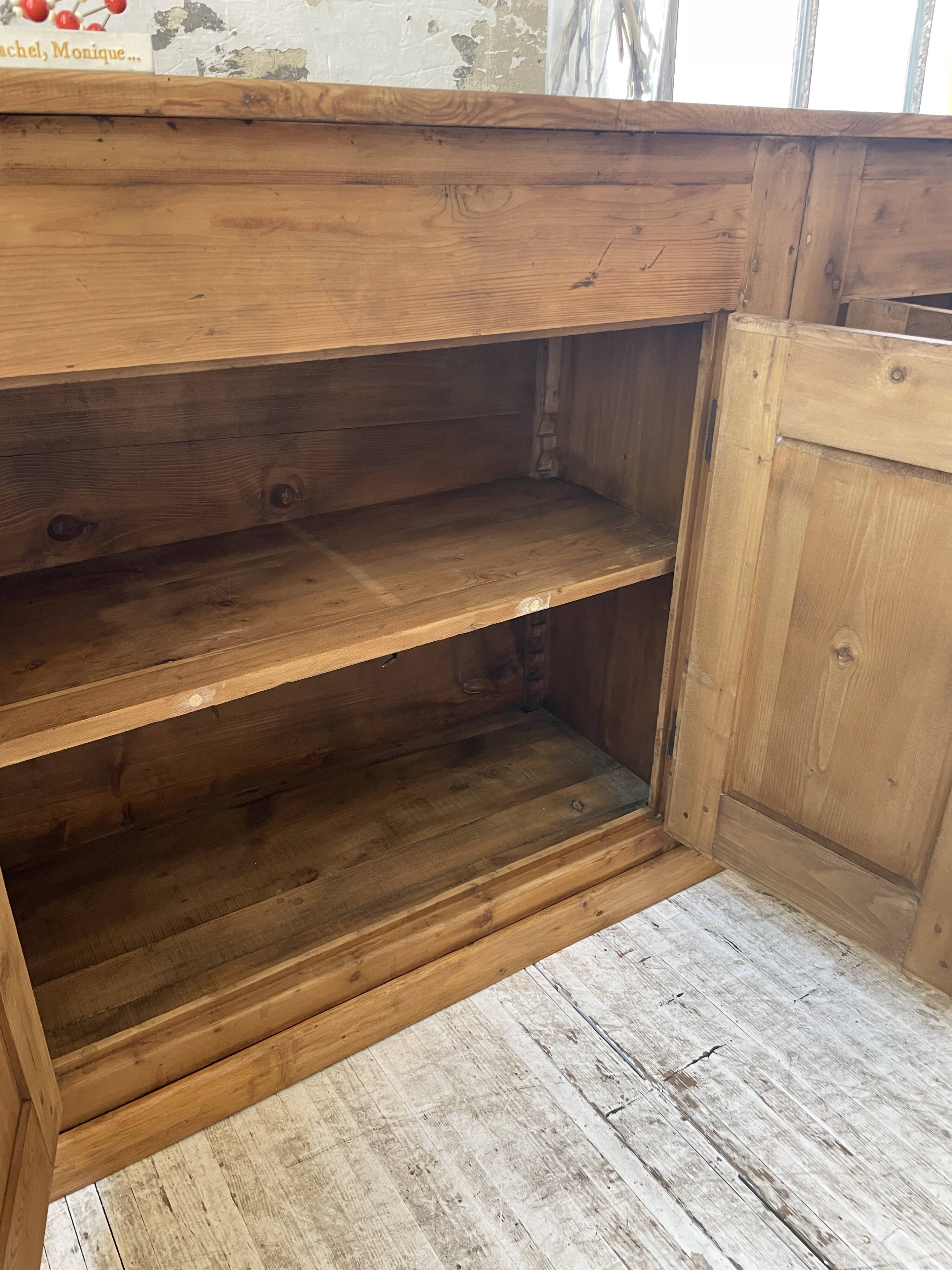 2m pine craft furniture sideboard