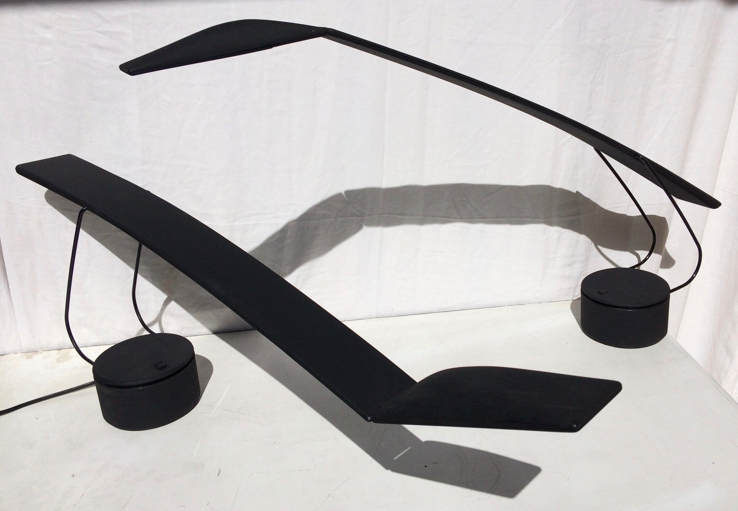 Desk lamp Dove design Mario Barbaglia & Marco Colombo italianaluce vintage 80