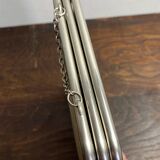 Triptych barber mirror, 1960, houndstooth back