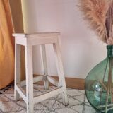 Patinated workshop stool
