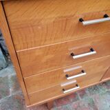 Buffet vintage miel dorée