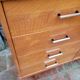 Buffet chest of drawers vintage golden honey