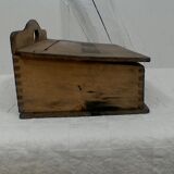 Wooden wax box, vintage.