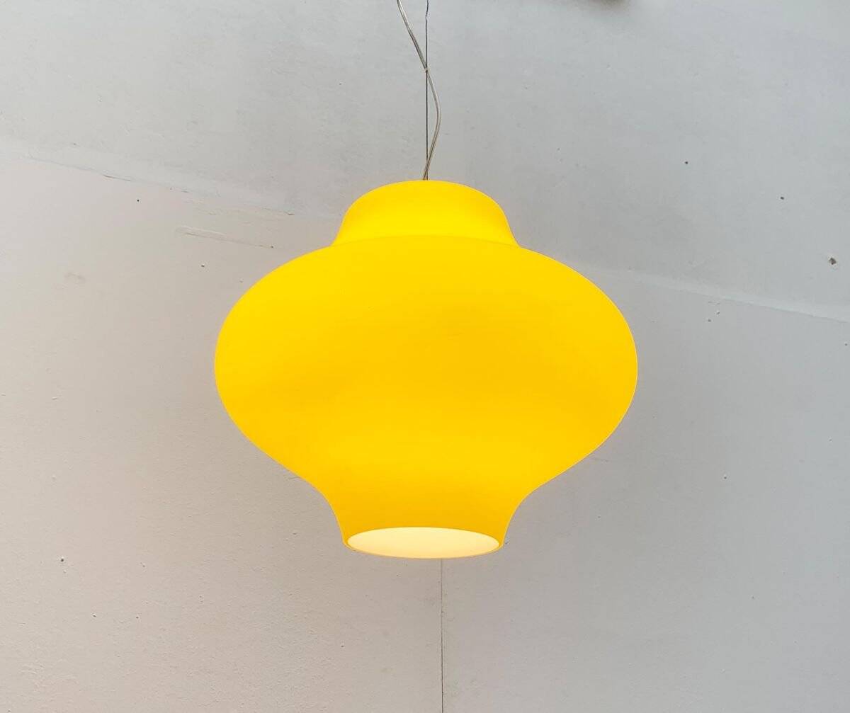 Italian vintage pendant lamp Cina by Rodolfo Dordoni for Arteluce