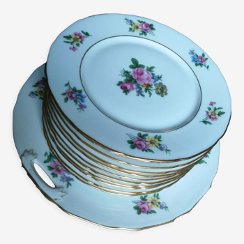 Porcelain dessert set