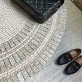 Table basse Heinz Lilienthal mosaïque marbre