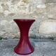 Tabouret tam tam stamp rouge cerise édition originale