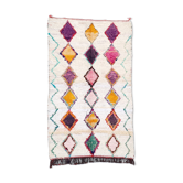 Vintage rug boucherouite 205x120 cm