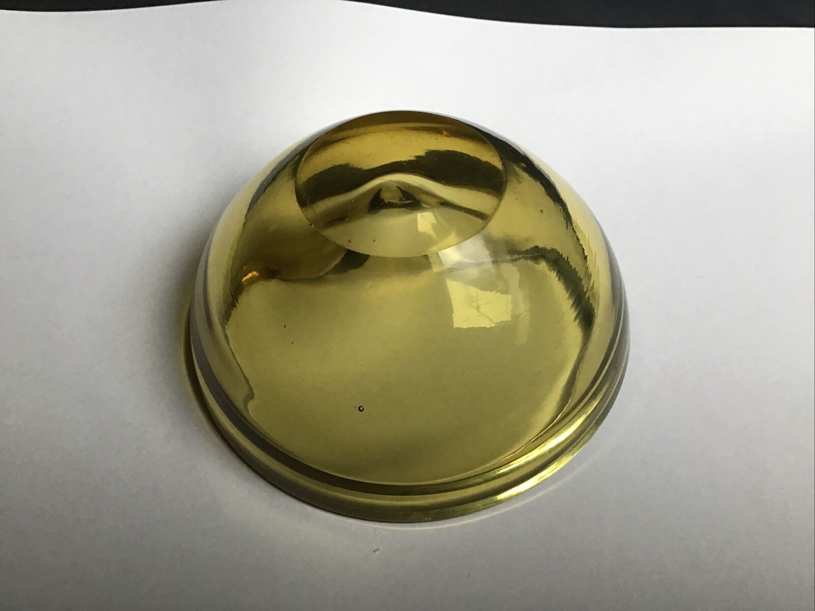 Empty pocket pocket glass Murano smoked yellow flavio poli art deco modernist