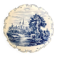 Assiette décorative très ancienne Villeroy  Boch parfait état