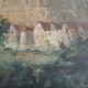 Old oil painting on canvas signed & framed: g. deschamps