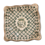 Plat en porcelaine émaillée chinois ancien