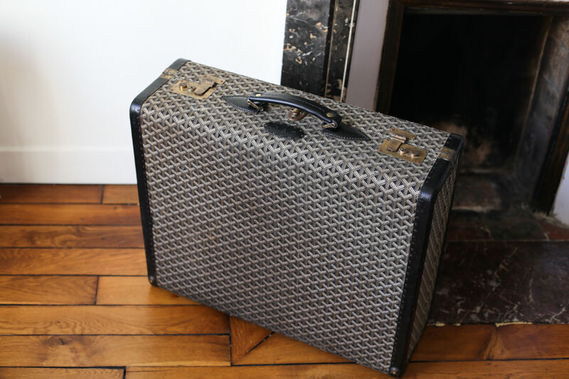 Goyard suitcase from the 1940s
